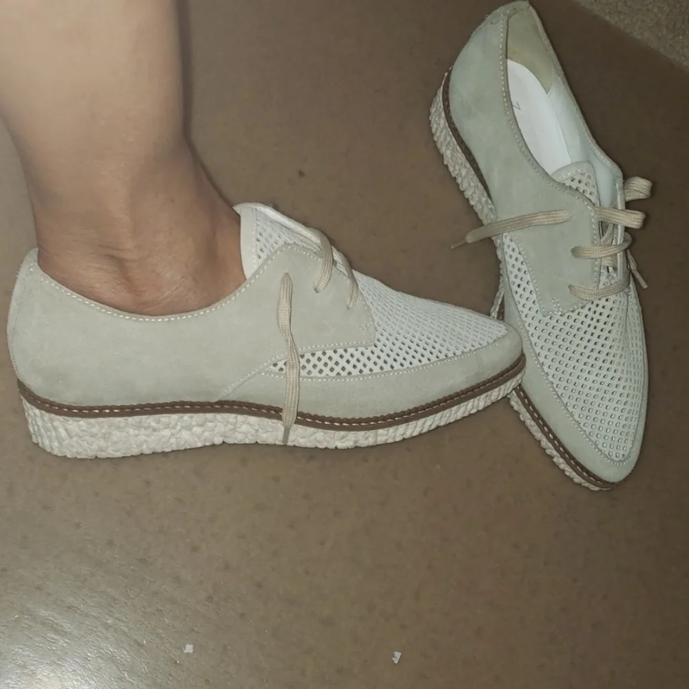 Eden brand suede creeper type shoes NWOT - Picture 1 of 8